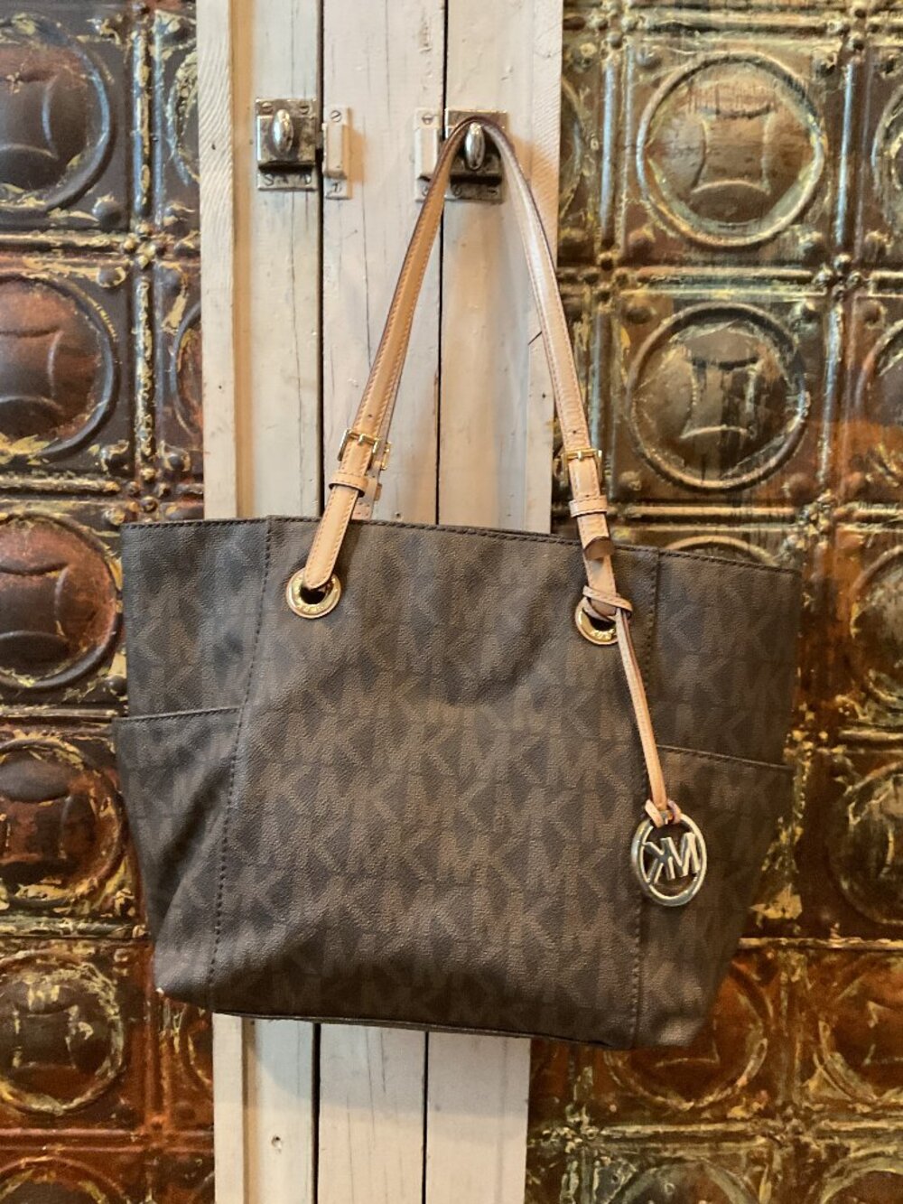 Michael Kors Brown Jet Set